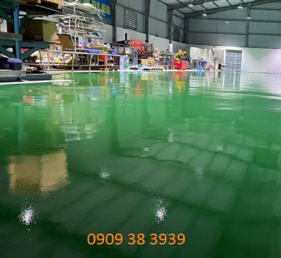 Thi Công Sơn Epoxy tại Dự Án Công ty kỹ thuật MDK Bình Dương