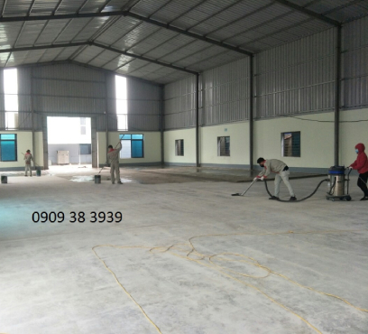 Thi Công Sàn Epoxy hệ lăn