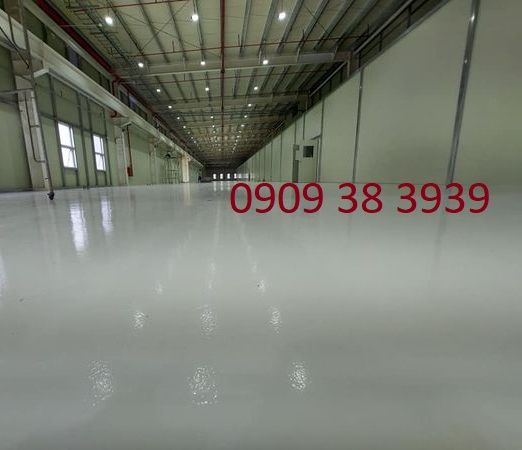 Sơn nền nhà xưởng KCN Tây Bắc Củ Chi 